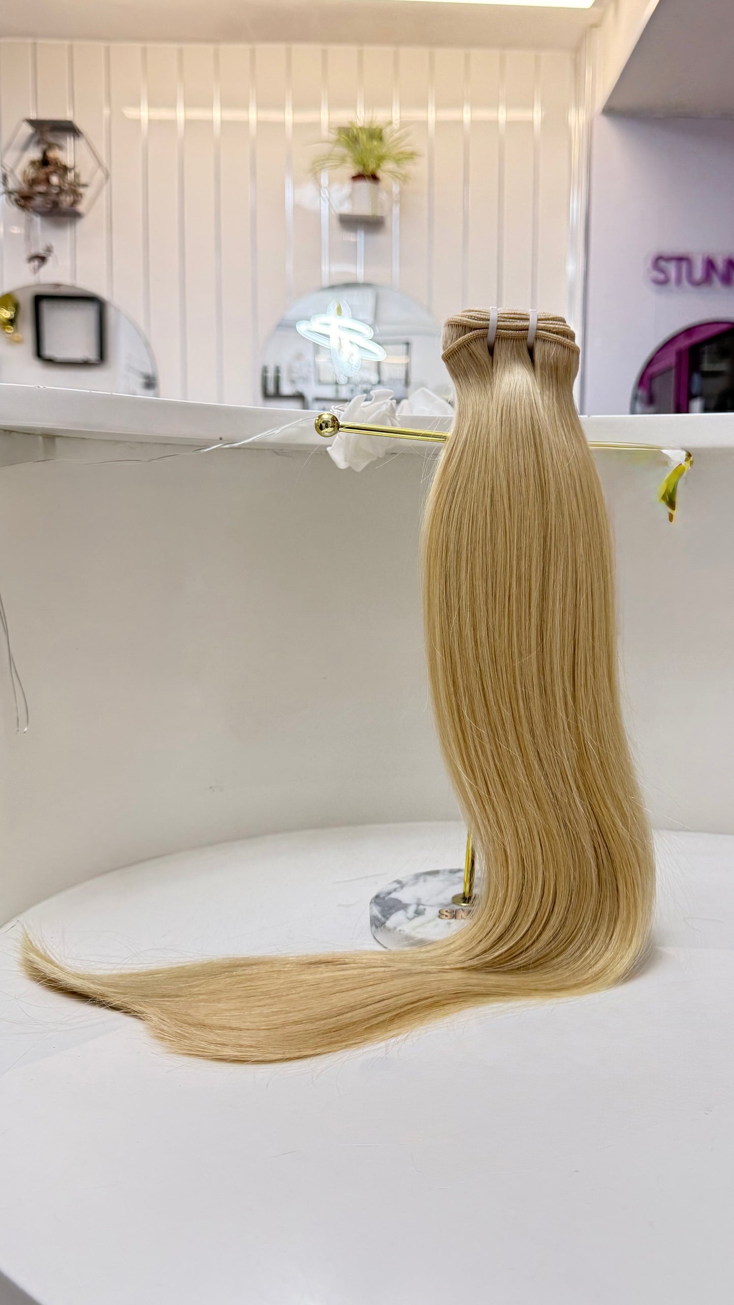 20” Kimmy’s Vanilla Drop Virgin Straight Weft