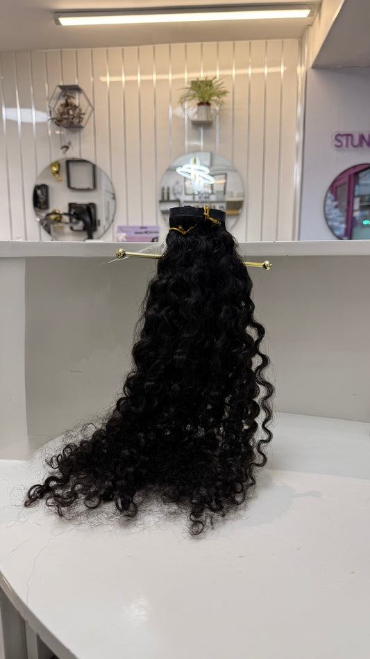 18” Curly Seamless Clip-Ins