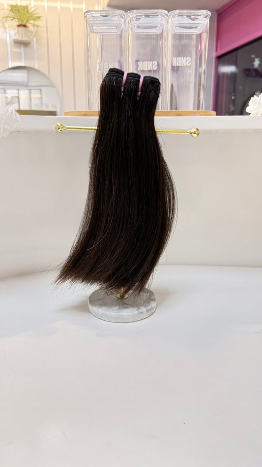 12” Straight Human Hair