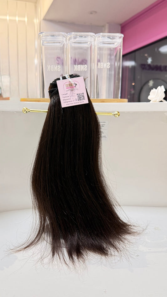 14”Yaki Human Hair